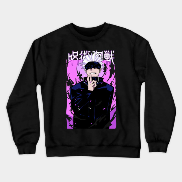 Satoru Gojo - Jujutsu Kaisen Anime Crewneck Sweatshirt by Otaku Vibes