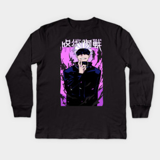 Satoru Gojo - Jujutsu Kaisen Anime Kids Long Sleeve T-Shirt