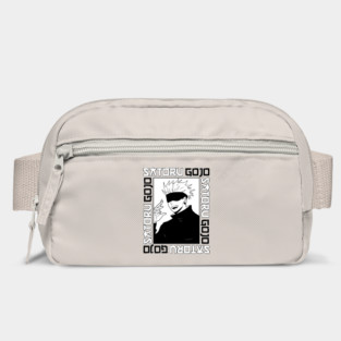 Jujutsu Kaisen Gojo Anime Black and White Bag
