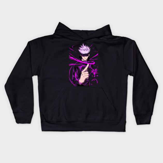 Satoru Gojo Limitless Power - Jujutsu Kaisen Kids Hoodie by Otaku Vibes