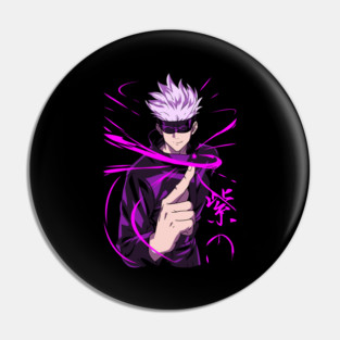 Satoru Gojo Limitless Power - Jujutsu Kaisen Pin