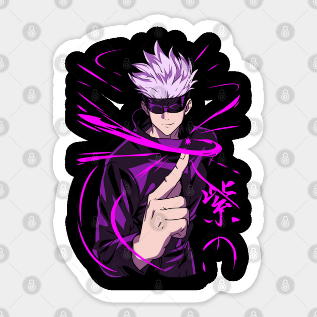 Satoru Gojo Limitless Power - Jujutsu Kaisen Sticker by Otaku Vibes
