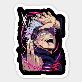 Jujutsu Kaisen Gojo Hollow Purple Attack Magnet