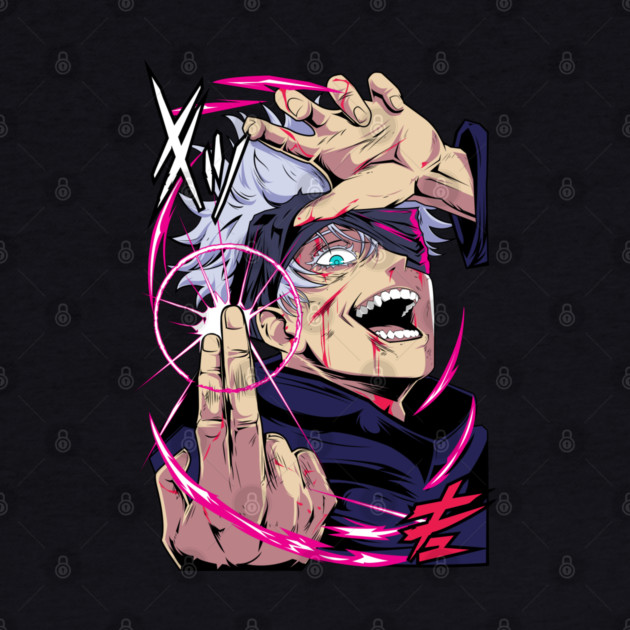 Jujutsu Kaisen Gojo Hollow Purple Attack by Otaku Vibes