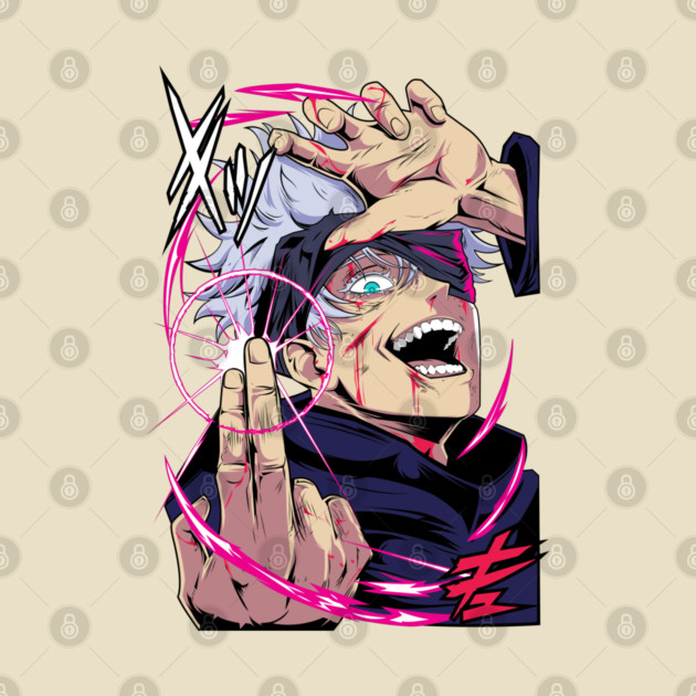 Jujutsu Kaisen Gojo Hollow Purple Attack by Otaku Vibes