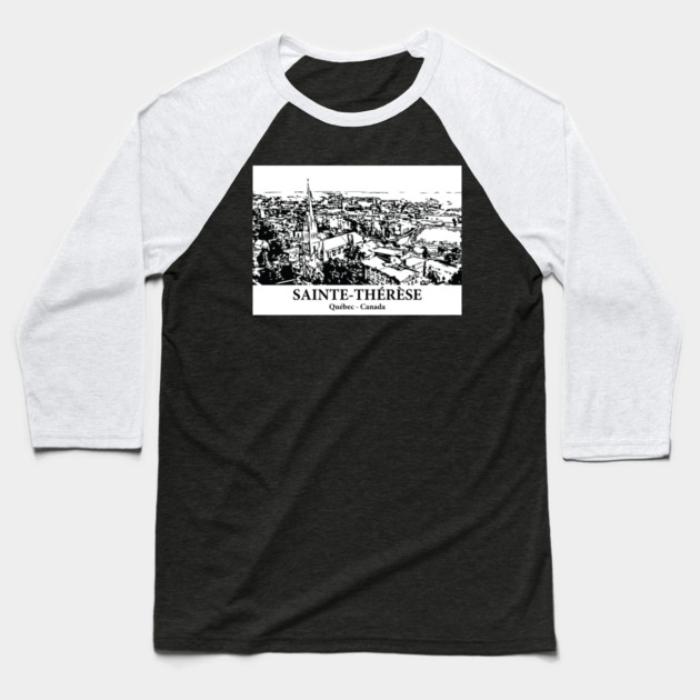 Sainte-Thérèse - Québec Baseball T-Shirt by Lakeric