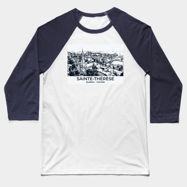 Sainte-Thérèse - Québec Baseball T-Shirt by Lakeric