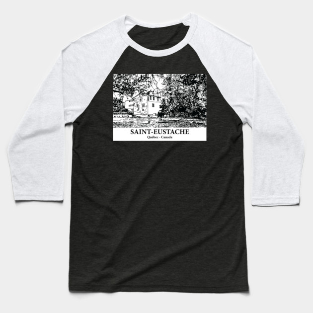 Saint-Eustache - Québec Baseball T-Shirt by Lakeric
