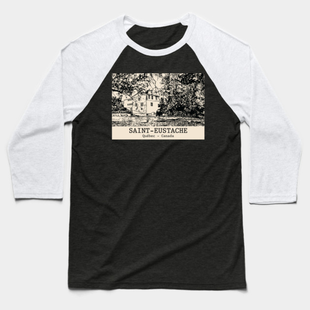 Saint-Eustache - Québec Baseball T-Shirt by Lakeric