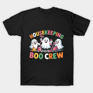 Housekeeping Boo Crew Halloween T-Shirt