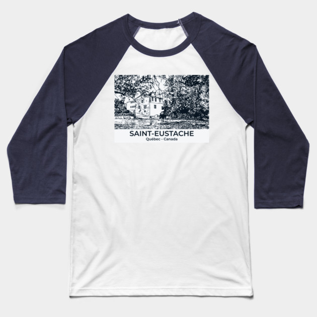 Saint-Eustache - Québec Baseball T-Shirt by Lakeric