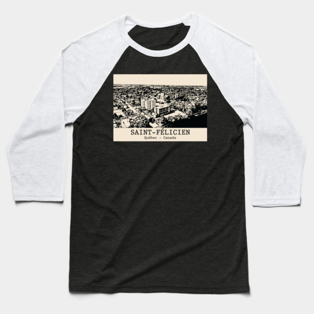 Saint-Félicien - Québec Baseball T-Shirt by Lakeric