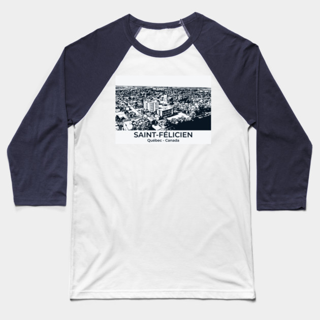 Saint-Félicien - Québec Baseball T-Shirt by Lakeric