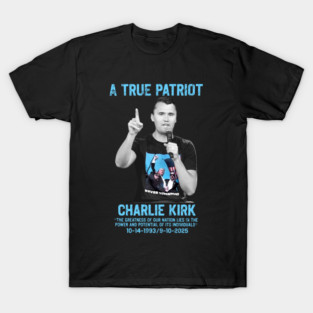 in memory of charlie kirk T-Shirt