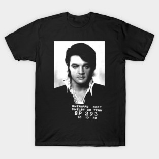 Elvis Mug Shot 1970 T-Shirt