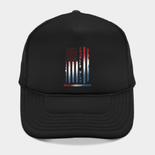 Charlie Kirk Great American Patriot Hat