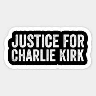 Justice for Charlie Kirk Magnet