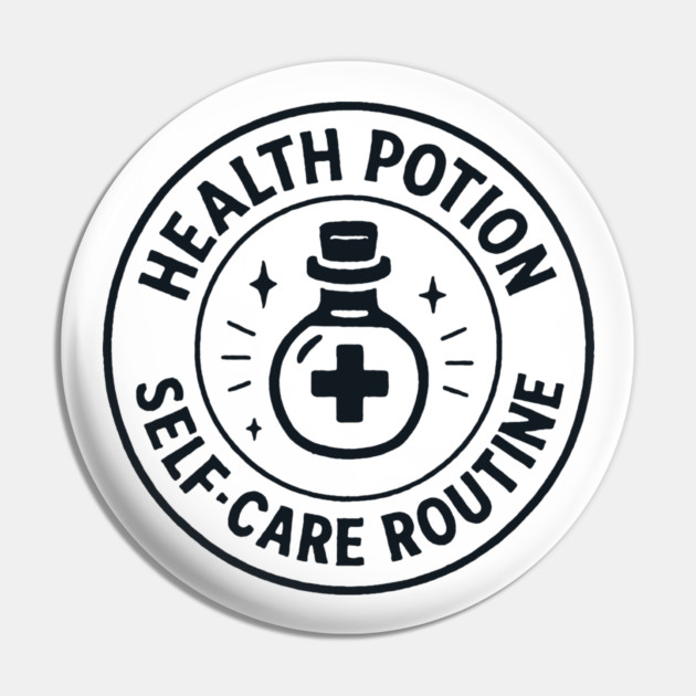 Health potion, Self-care routine Pin by DIGITAL MERCH CREATIONS