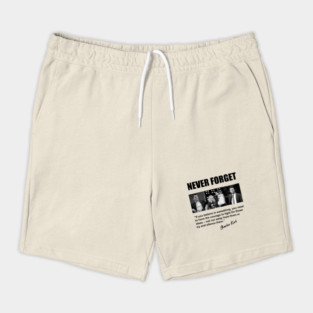 Charlie Kirk tribute 2 black FRONT DESIGN Shorts