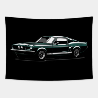 Muscle garage Tapestry