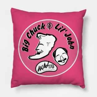 Big Chuck and Lil’ John - Cleveland Horror Host Series Pillow