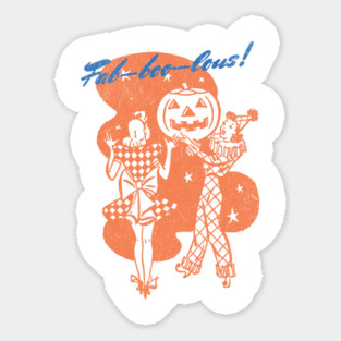 Fab-boo-lous Sticker
