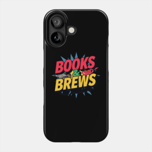 Books and Brews  My Therapy Phone Case