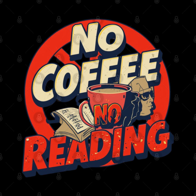 No Coffee, No Reading Mood by SR8891
