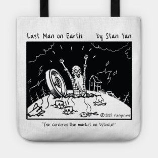 The Last Man On Earth: Bitcoin Tote