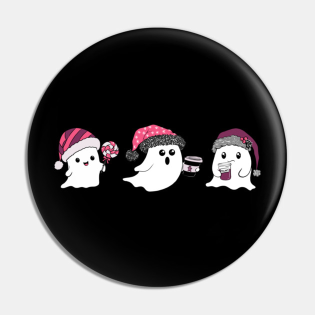 Ghosts of Christmas Pin by H. R. Sinclair