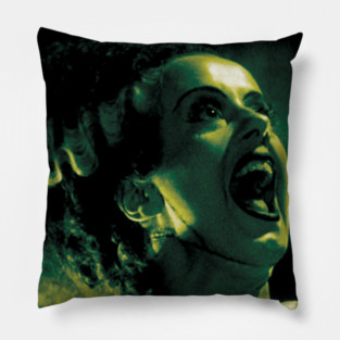 Bride of Frankenstein Graphic 2025 Pillow