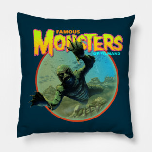 Famous Monsters – Creature from the Black Lagoon Pillow