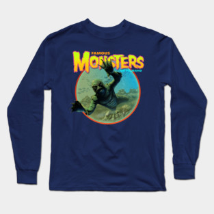 Famous Monsters – Creature from the Black Lagoon Long Sleeve T-Shirt