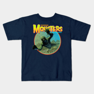 Famous Monsters – Creature from the Black Lagoon Kids T-Shirt