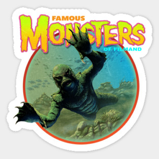 Famous Monsters – Creature from the Black Lagoon Sticker