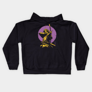 Samurai Archer - Japanese Kyudo Master Kids Hoodie