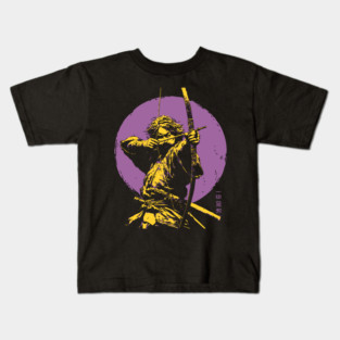 Samurai Archer - Japanese Kyudo Master Kids T-Shirt