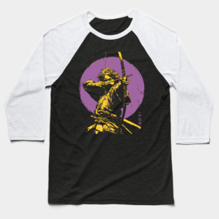 Samurai Archer - Japanese Kyudo Master Baseball T-Shirt