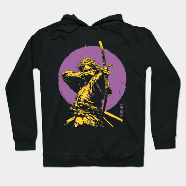 Samurai Archer - Japanese Kyudo Master Hoodie by TuncGK
