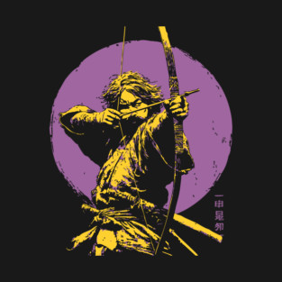 Samurai Archer - Japanese Kyudo Master T-Shirt