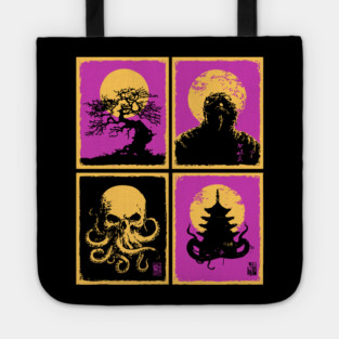 Cthulhu Ukiyo-e - Japanese Lovecraftian Horror Tote