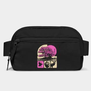 Japanese Nature - Sakura Bonsai and Forest Deer Bag
