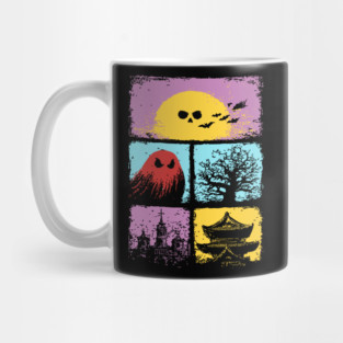 Creepy Cute Halloween - Spooky Japanese Ghosts Mug