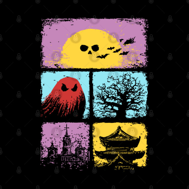 Creepy Cute Halloween - Spooky Japanese Ghosts by TuncGK