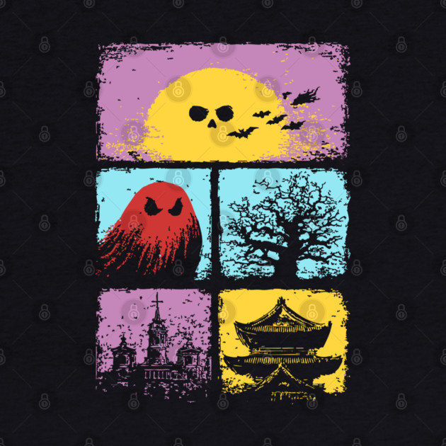 Creepy Cute Halloween - Spooky Japanese Ghosts by TuncGK