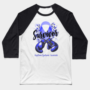 Blossom Angelman Syndrome Warrior Survivor Baseball T-Shirt