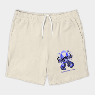 Blossom Angelman Syndrome Warrior Survivor Shorts