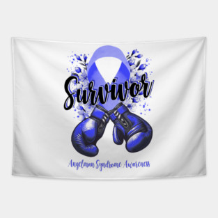 Blossom Angelman Syndrome Warrior Survivor Tapestry