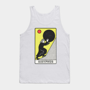 Sisyphus Tarot Card Tank Top
