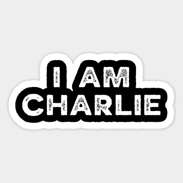 I-Am-Charlie Magnet by ArtistTee ⭐⭐⭐⭐⭐